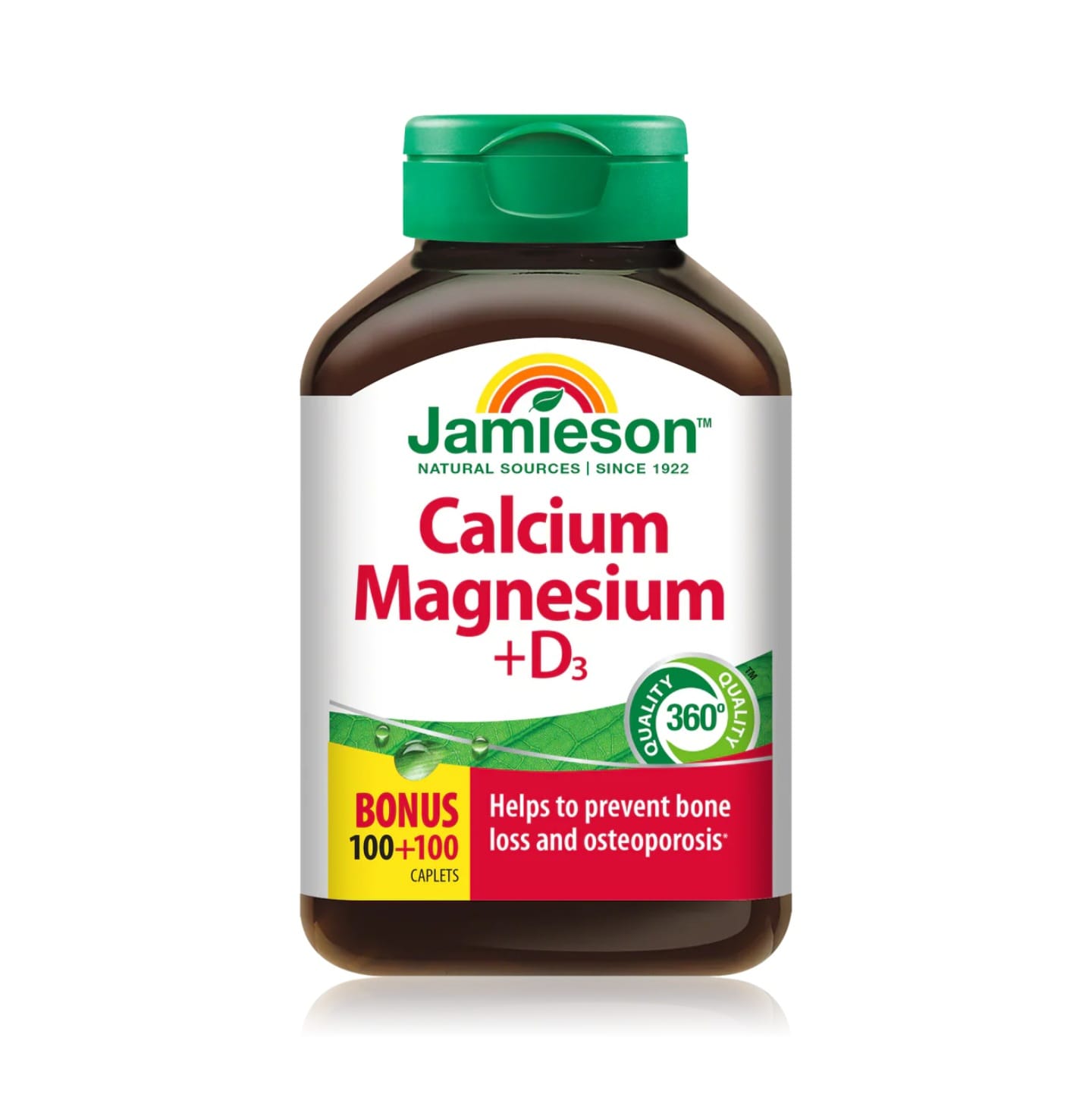 Jamieson Calcium Magnesium D3 Caplets 200s